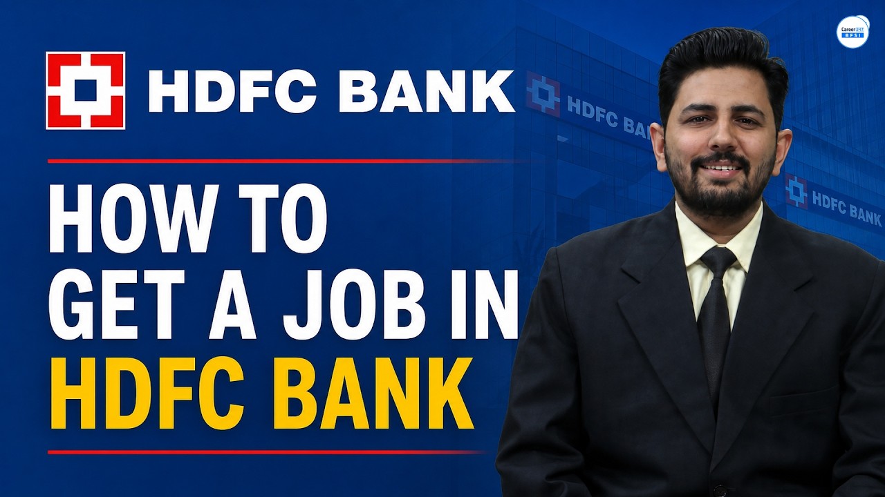 How To Get A Job In HDFC Bank | HDFC Bank Recruitment 2026 | Freshers Job 2026 | No Exam | HDFC Bank