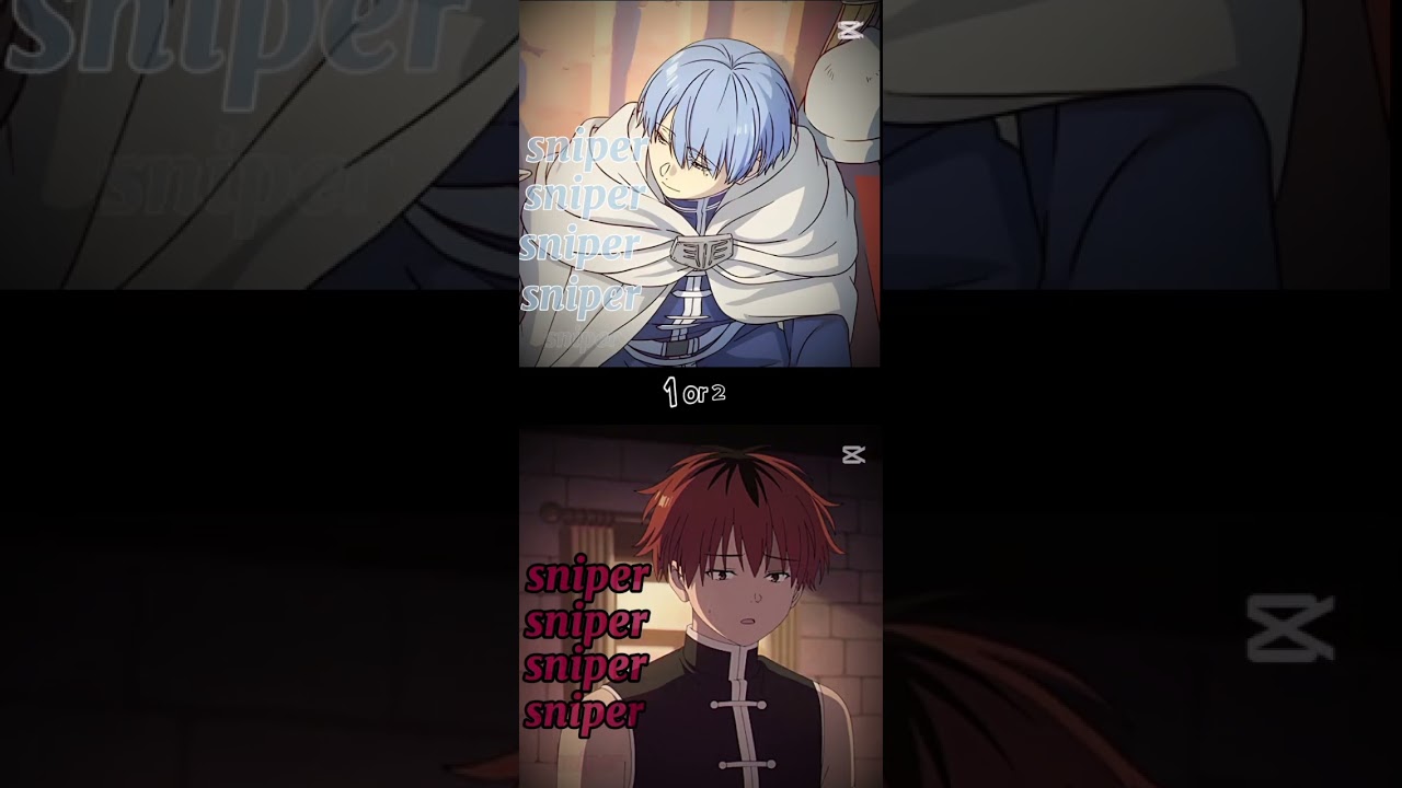 sniper sniper sniper || Beyond Journey's End || #beyondjourneysend #meme #shorts #sterk #fern