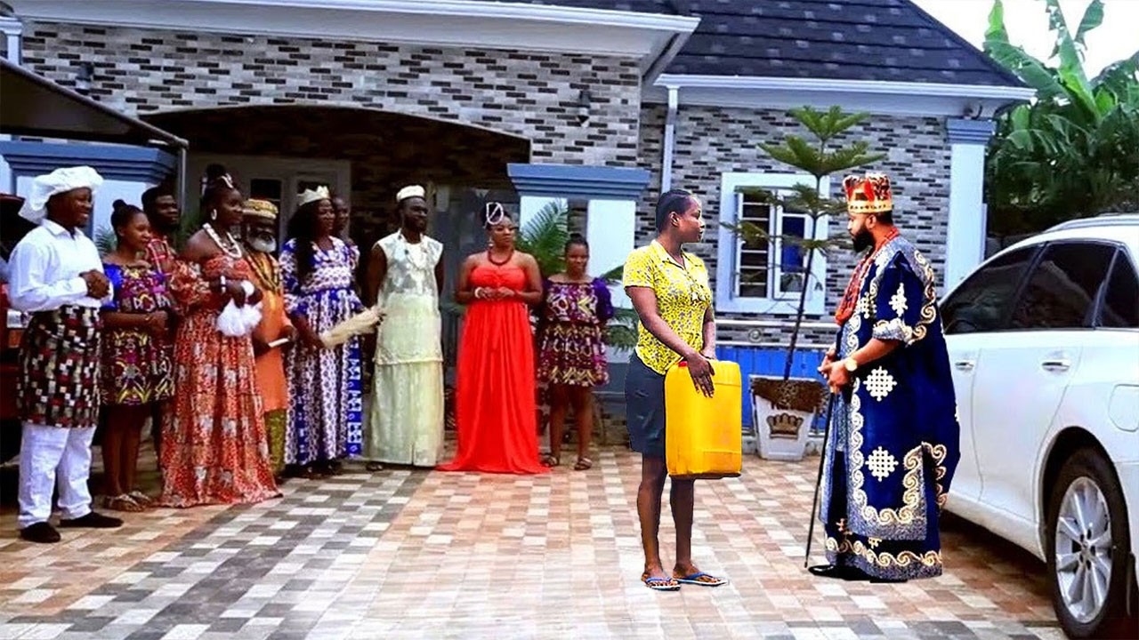 On His Return From Abroad D Rich Prince Fell In Love At First Sight With D Poor Maid |Nigerian Movie