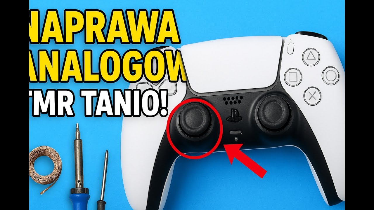 Dryfujące analogi DualSense? Naprawisz je w domu.