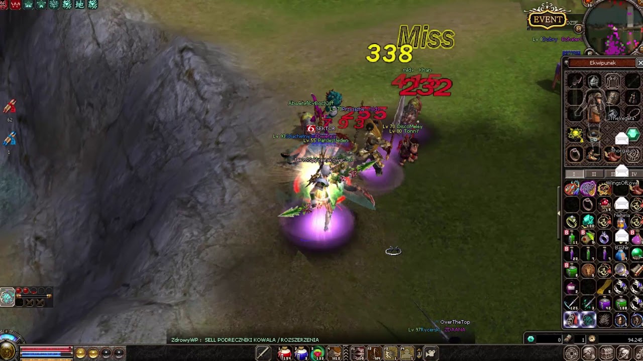 METIN2.PL Ninja 55 DMG TEST feat Wojtek Tasmania