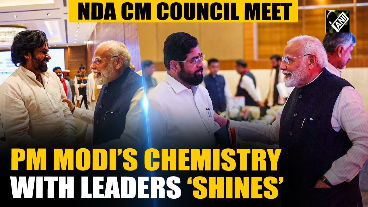 PM Modi’s chemistry with leaders ‘shines’ at NDA Chief Ministers’ council meeting in Chandigarh