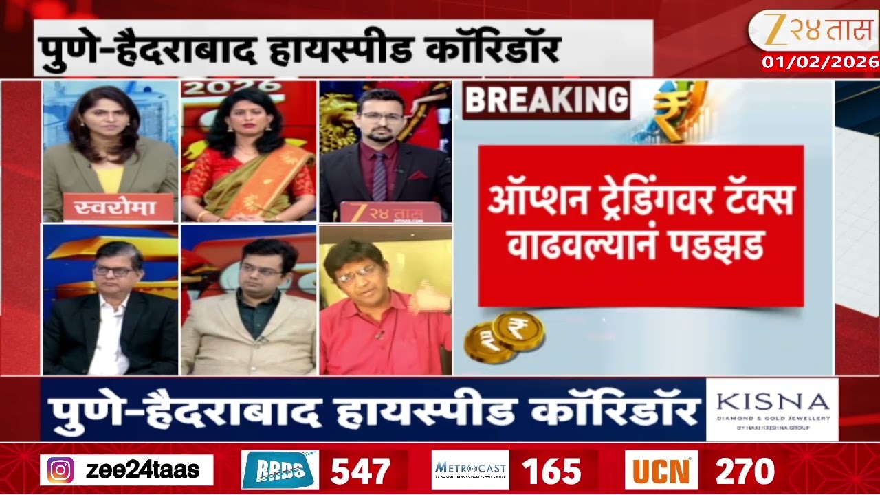 Union Budget 2026 | उत्पन्नात वाढ, रोजगारनिर्मितीला चालना मिळणार Zee24Taas