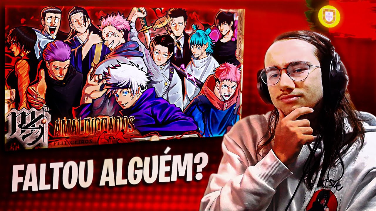Gringo 🇵🇹 reagindo a Feiticeiros (Jujutsu Kaisen) - Amaldiçoados | M4rkim