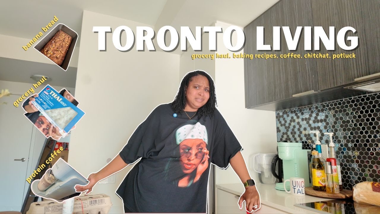 What $120 Gets You in Toronto 🇨🇦 (Grocery Haul) + Baking Sugar-Free Recipes | Toronto Living Vlog