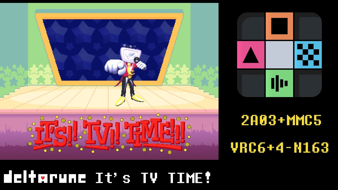 It's TV Time! - Deltarune Chapter 3 (NES COVER)