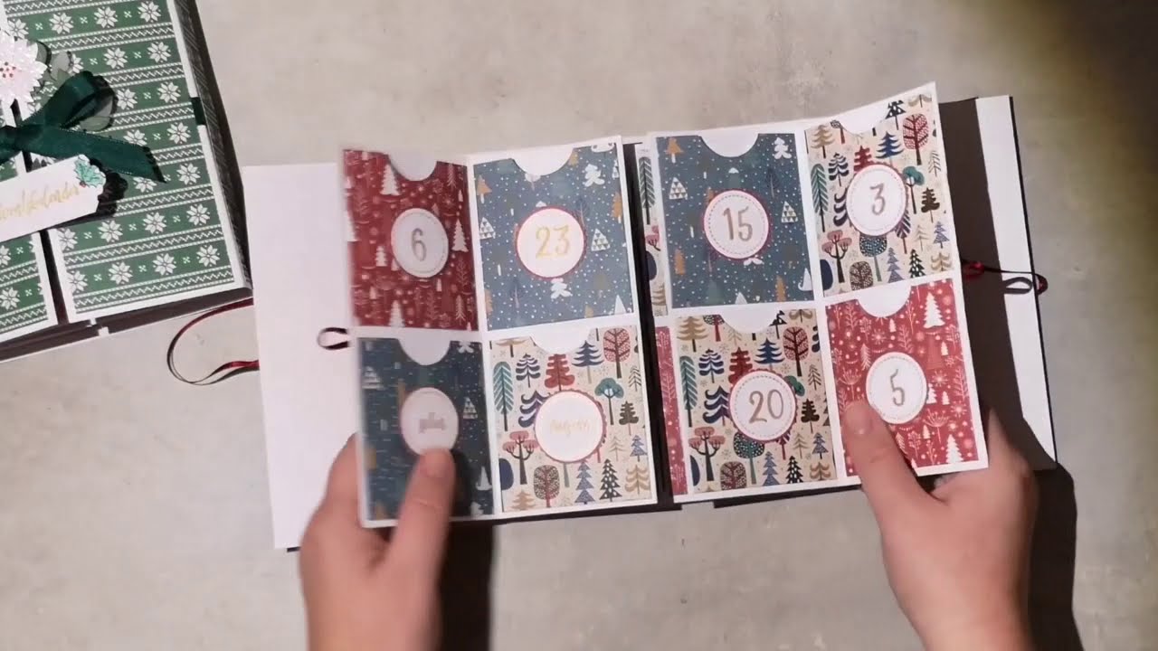 Adventkalender für Teebeutel
