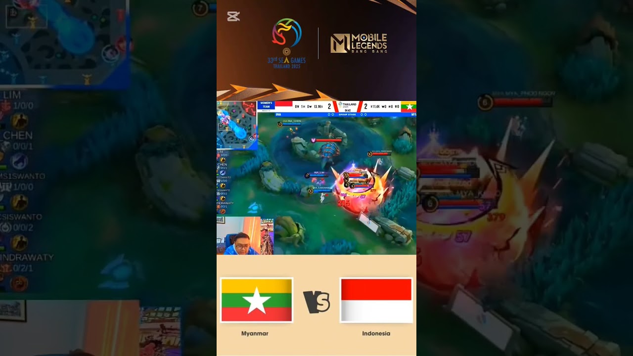 33rd SEAGAMES mlbb highlights 