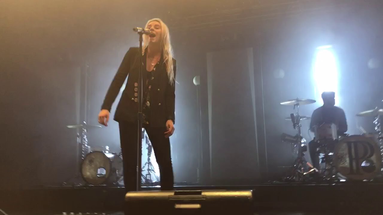 PVRIS-Half (live) Charlotte, NC 10/7/17 Lynn playing drums