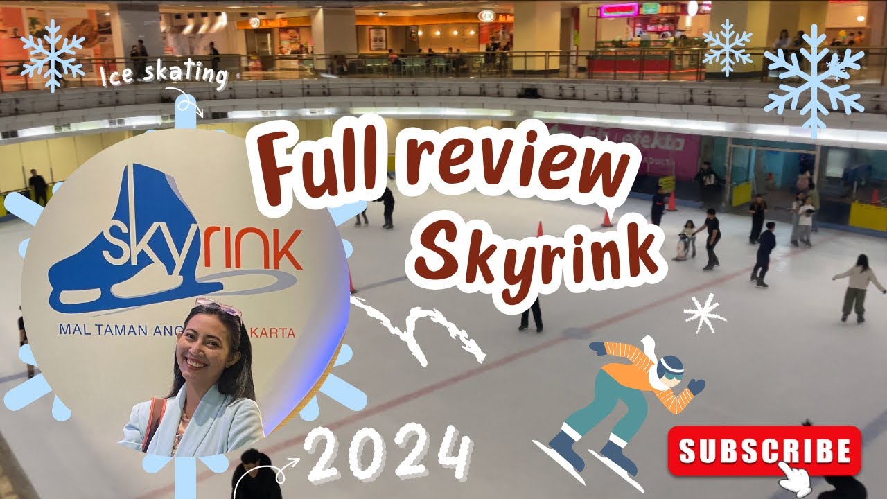 Skyrink ice skating mall taman anggrek 2024 . First vlog segmen bestie #vlog @SYLVLOGY #skyrink