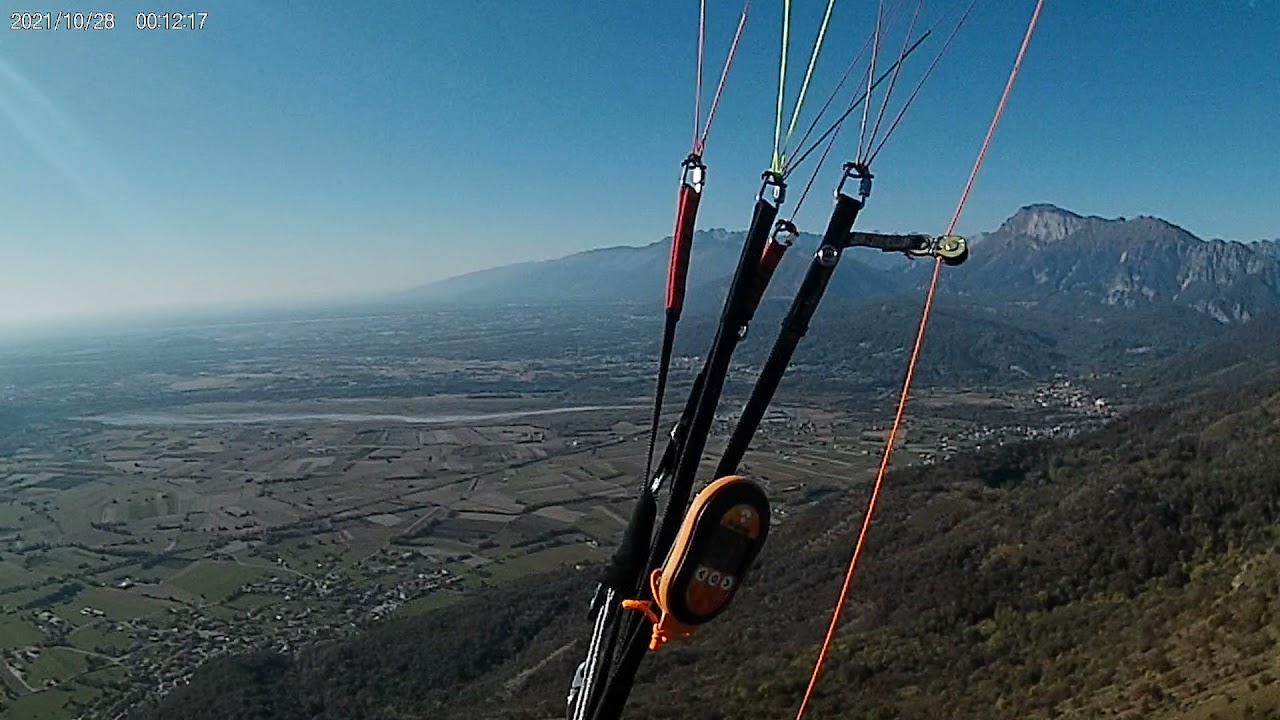Meduno Monte Valinis schöner Herbstflug     gleitschirmfliegen, paragleiten, paragliding parapente