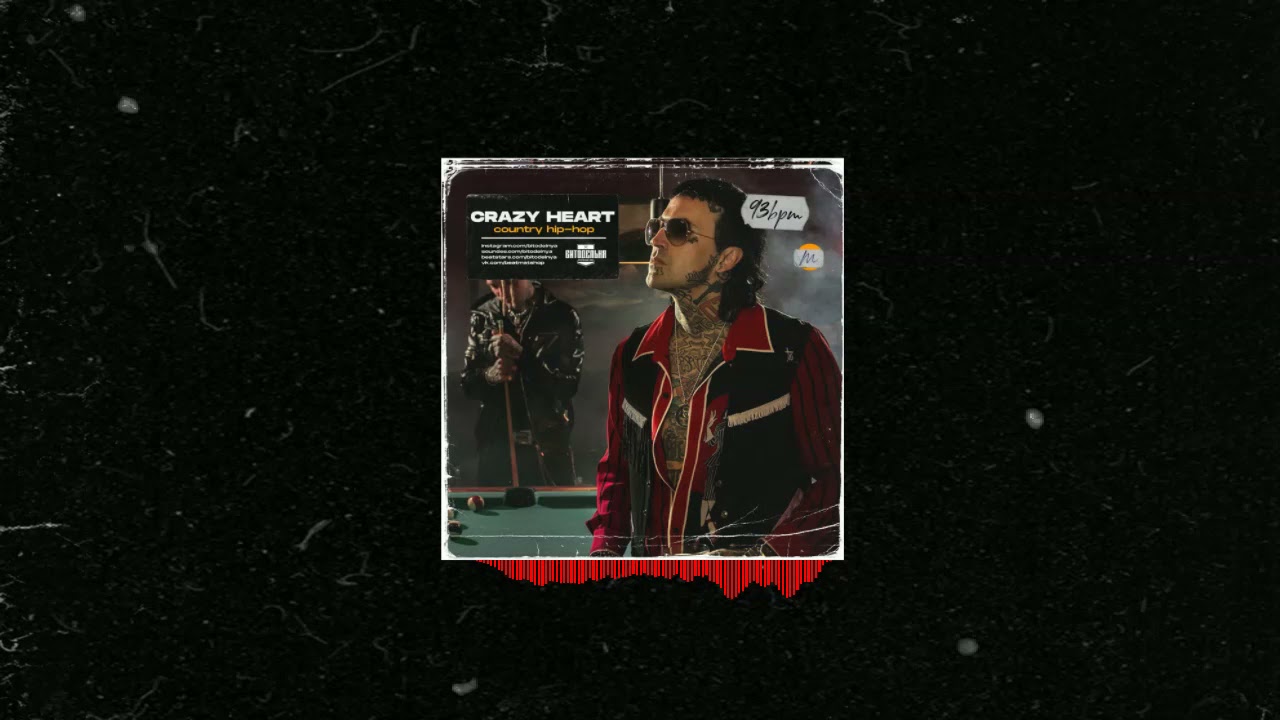 Yelawolf x Jelly Roll х Upchurch Country Rap Type Beat 2021 - Crazy Heart (prod. Bitodelnya)