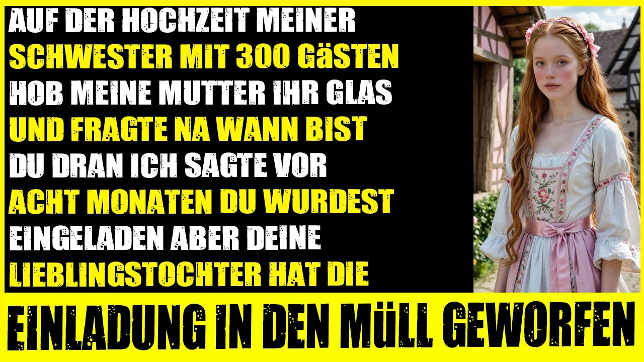 Öffentlich gedemütigt – dann startete ich ein Video bei der Hochzeit meiner Schwester