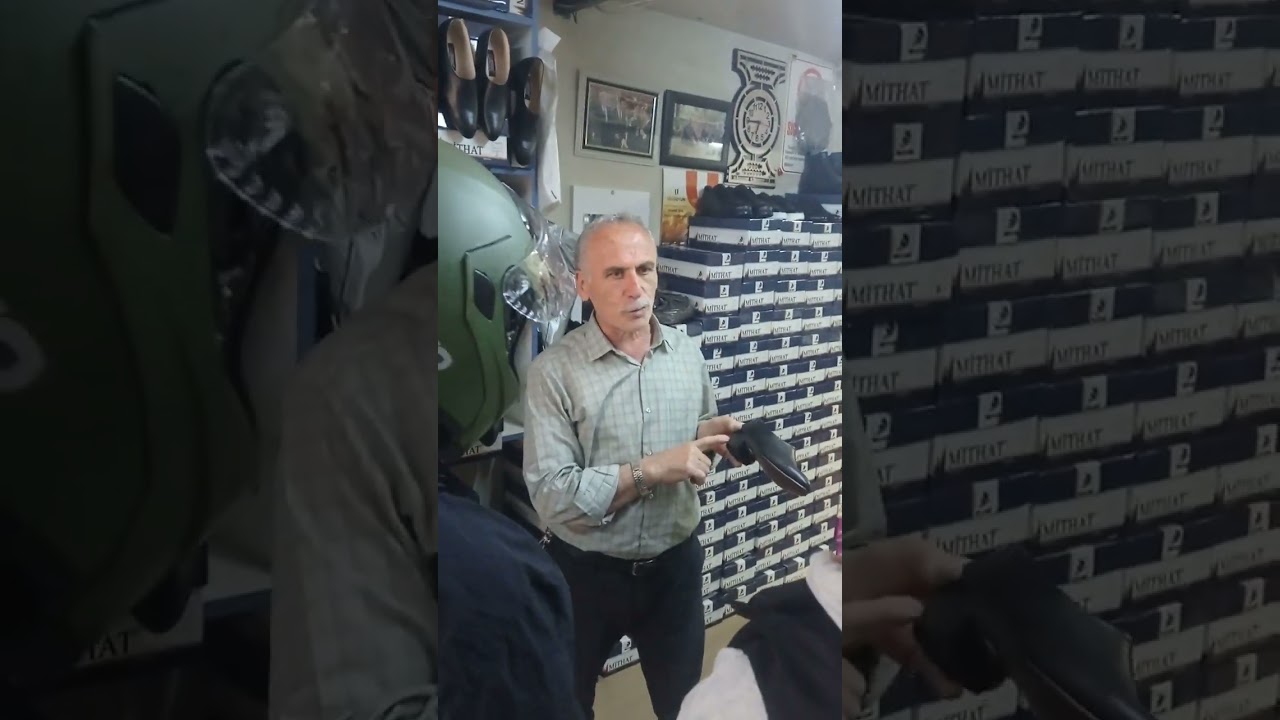 Çarsamba Ayakkabısı denilince akla onun adı gelir..Mithat Kundura...çarşambayı gezmeye devam 4..