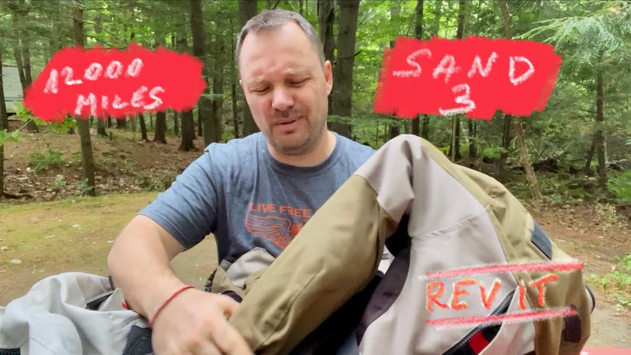 12000 MILES REVIEW REVIT SAND 3 JACKET AND PANTS!