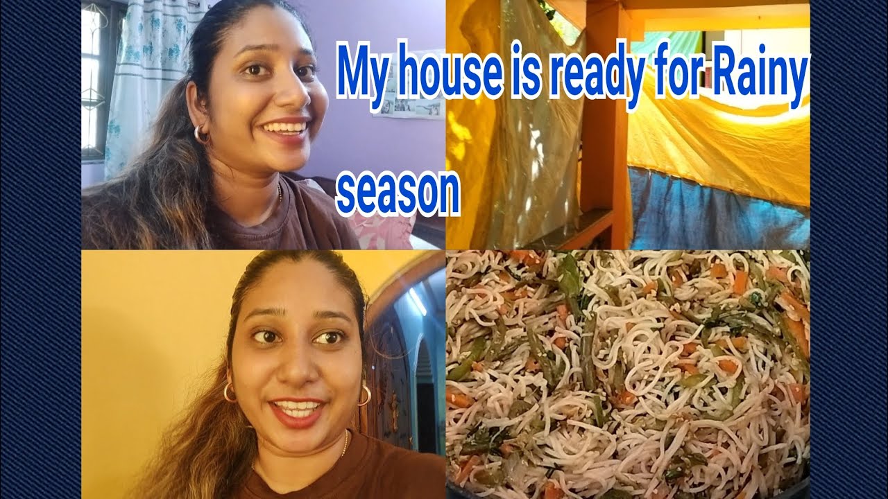 All set for rains and sharing my chow-chow recipe #goanvlogger #konkanivlogs