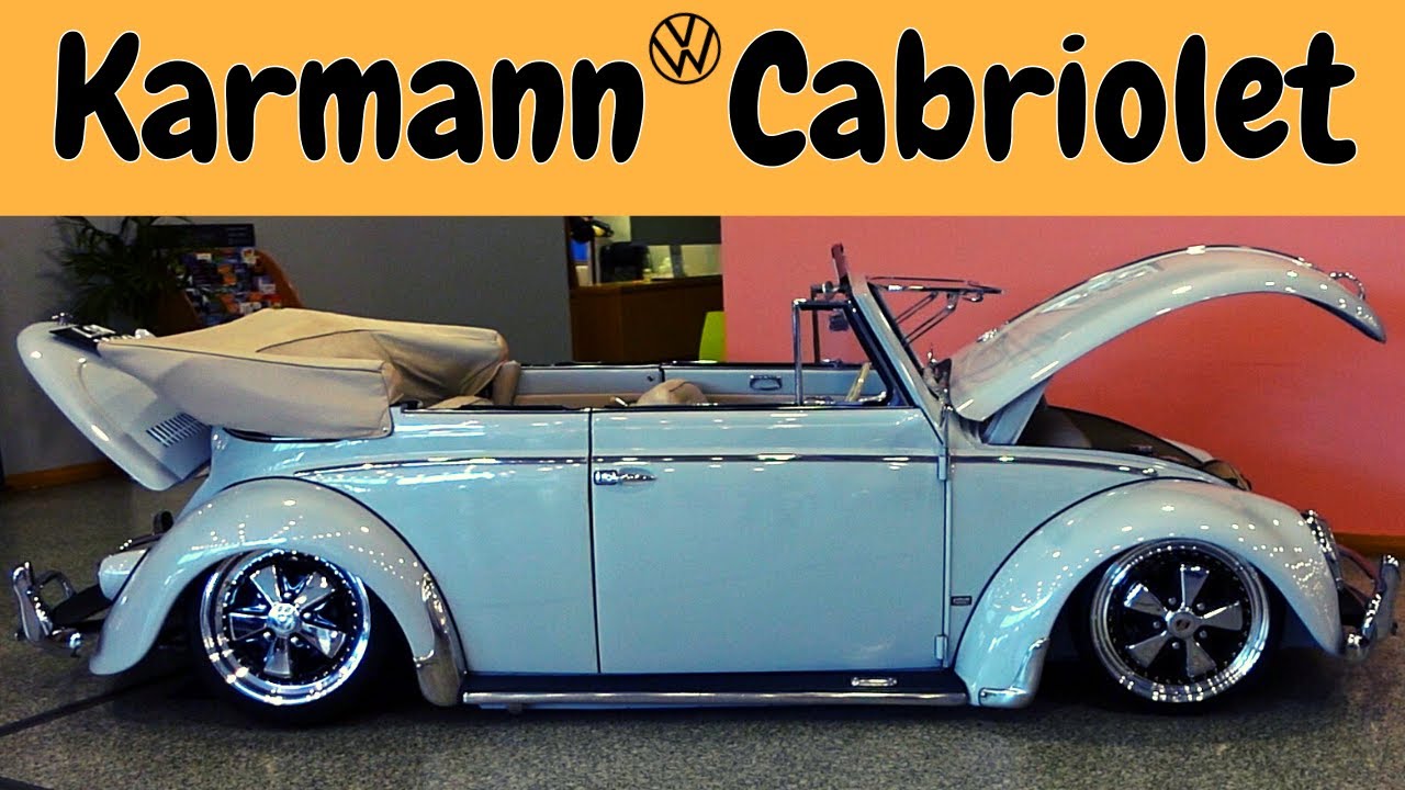 VW Beetle Karmann Cabriolet at Elsecar at the Races 2023 VW & Retro Car Show Doncaster UK