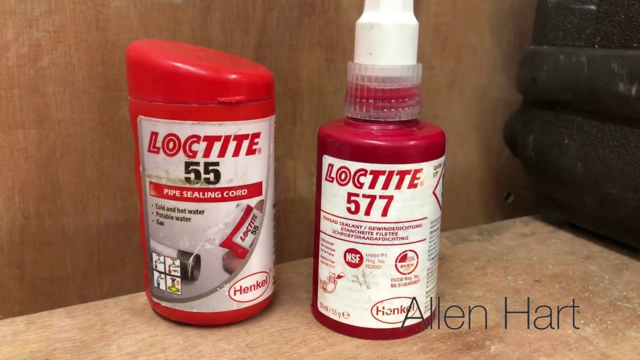 Обзор Loctite 577 и 55. Честные отзывы