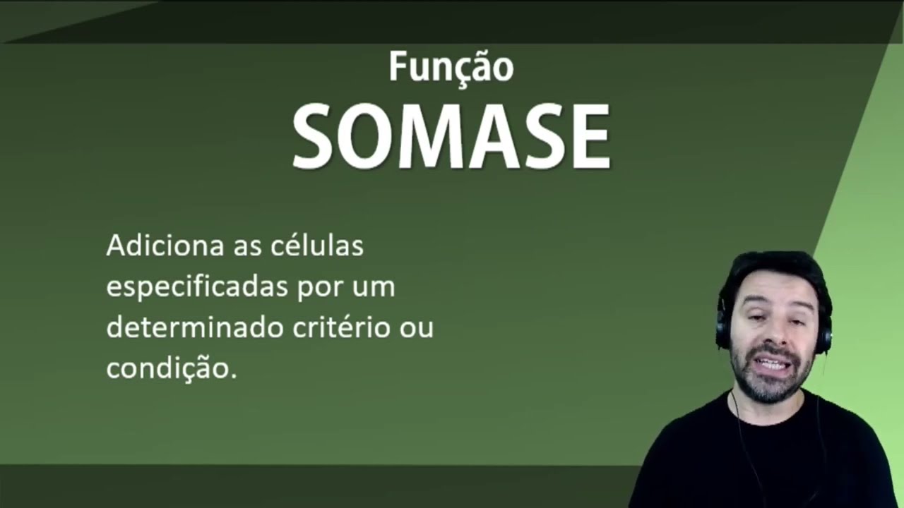 Função SOMASE no Excel