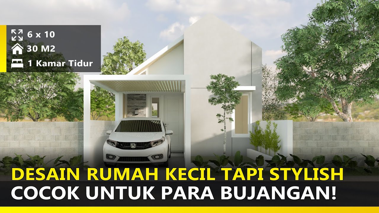 Rumah Estetik Tipe 30 - Kecil Tapi Hangat!