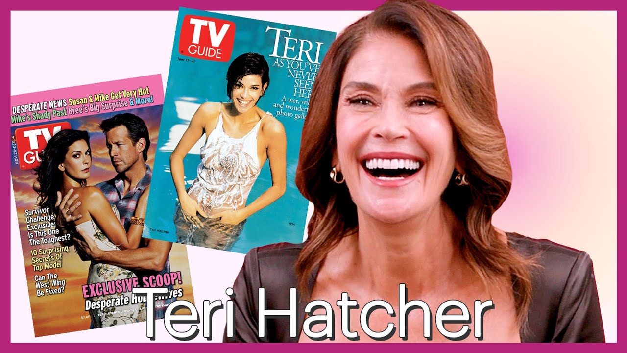 Teri Hatcher swoons over DESPERATE HOUSEWIVES TV Guide Magazine cover 20 years later | Swooon