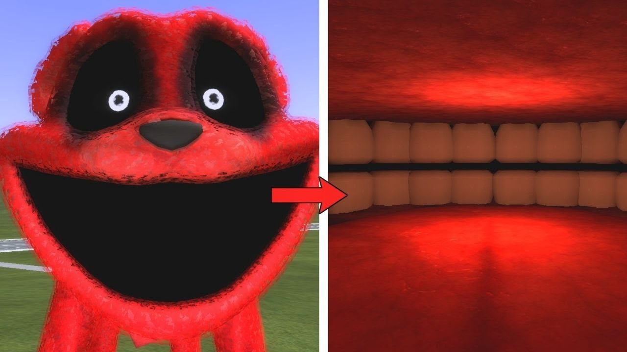 SMİLİNG CRİTTERS VÜCUDUNUN İÇİNE GİRDİK VE ŞOK OLDUK GARRY'S MOD