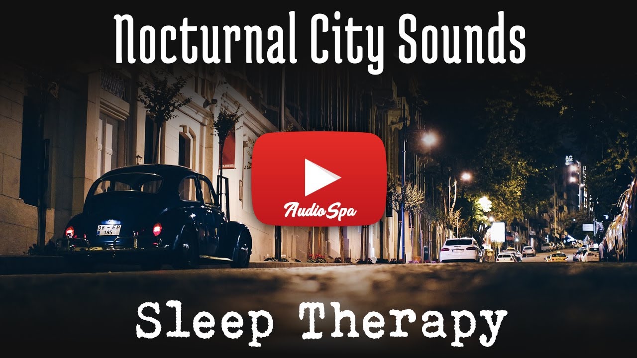 City Ambient Noise | Sleep Therapy | No Sirens | White Noise for Sleeping