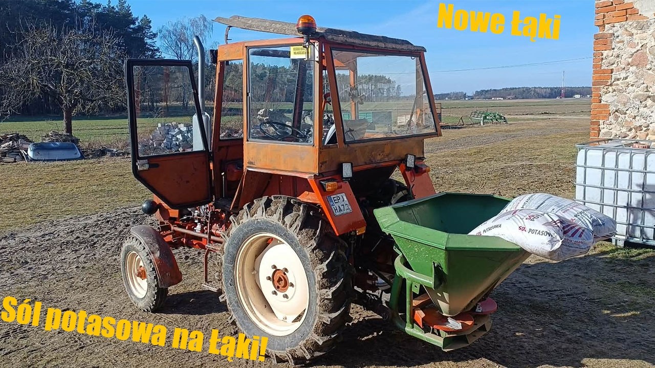 ☆Sól potasowa na łąki!☆Nowe Łąki?!☆Plany co do łąk!☆T-25 & Amazone☆Vlog #129☆