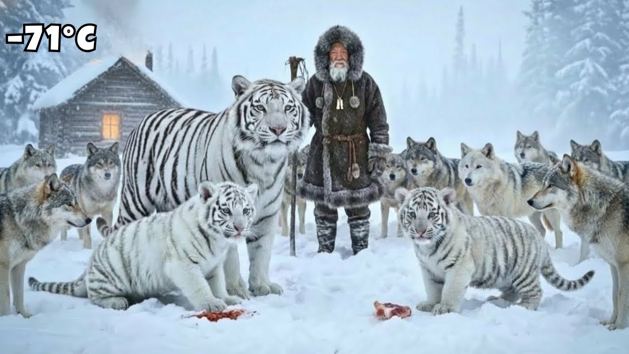 I Found a Siberian Tiger and Her Cubs Trapped by Wolves at −71°C | Yakutian Survival | EP 11