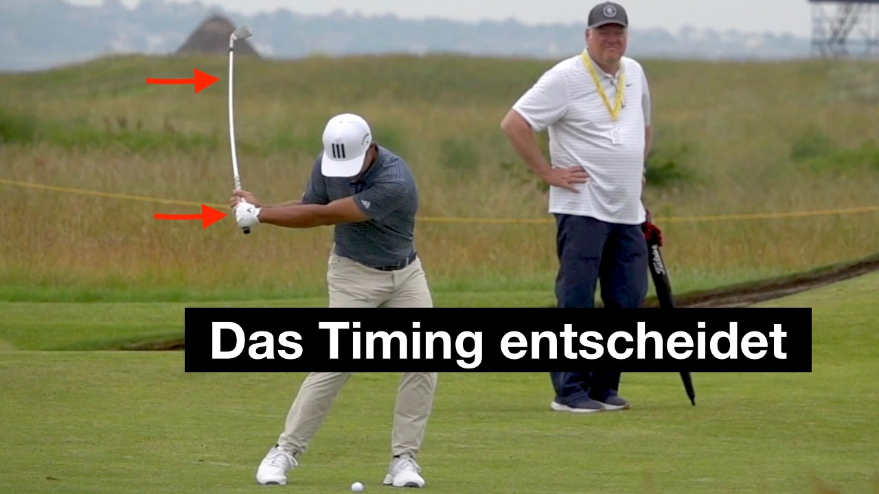 Die ideale Reihenfolge im Abschwung f&uuml;r einen m&uuml;helosen Golfschwung
