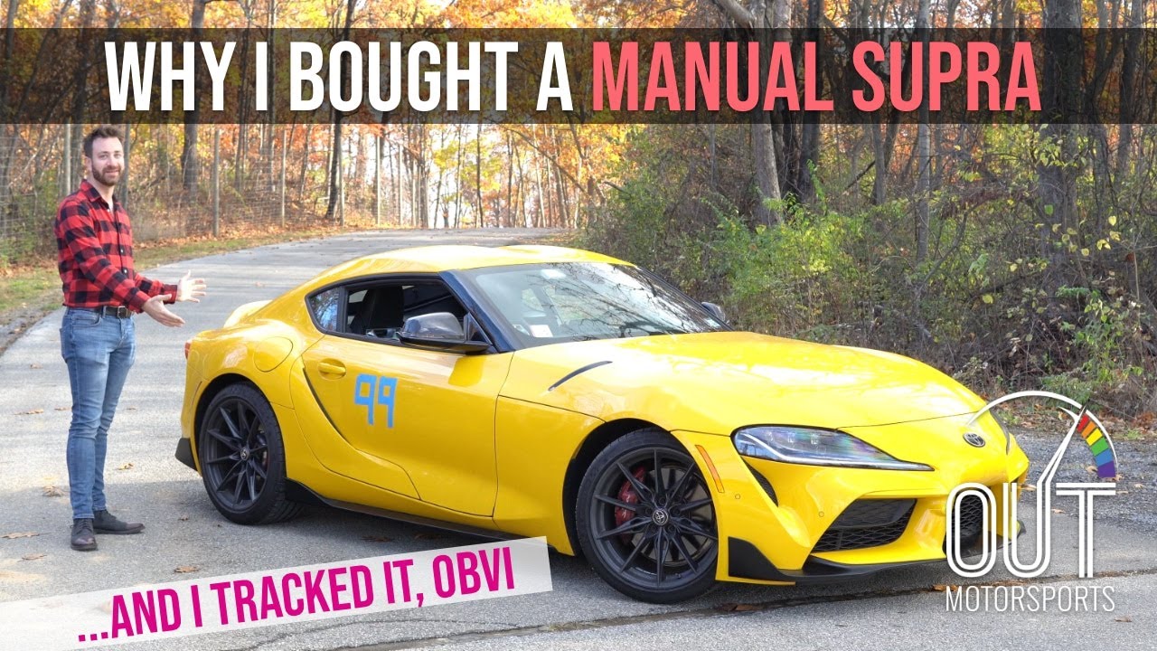 I Bought a Manual Toyota Supra and Took it to The Racetrack! Why I Chose Supra vs Nissan Z