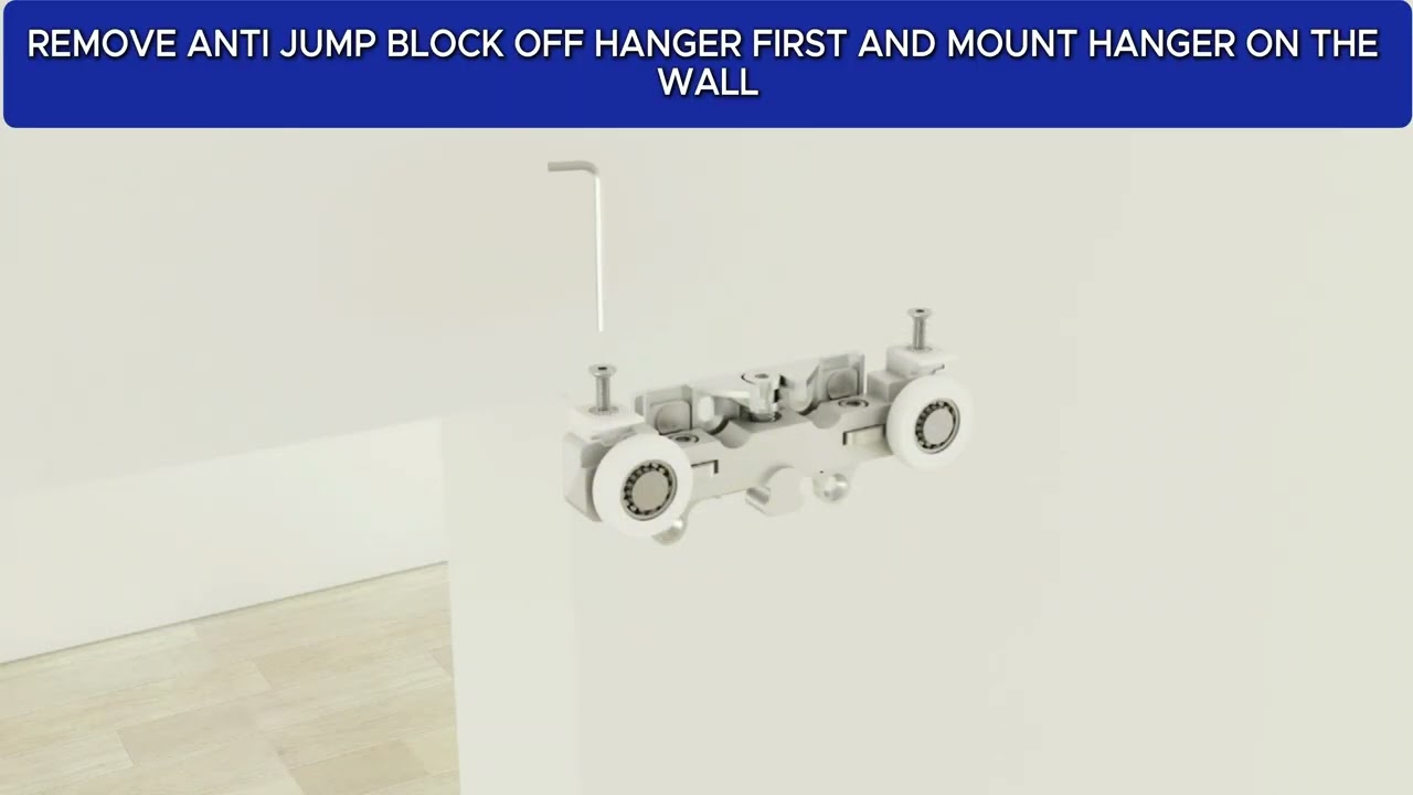 Conceal Sliding Ghost Invisible Door Kit