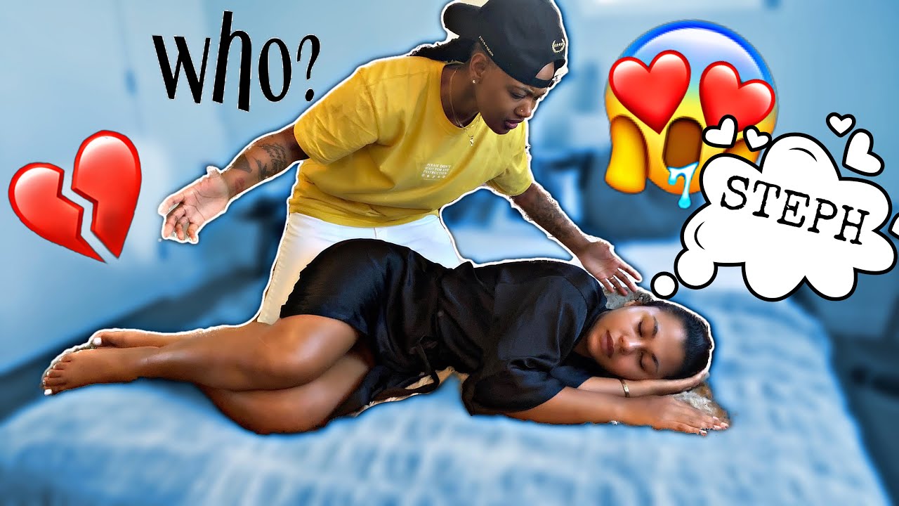 SAYING ANOTHER GIRLS NAME IN SLEEP *REVENGE PRANK*