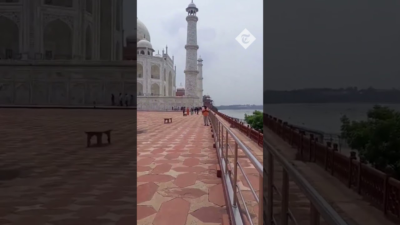 Floodwaters reach Taj Mahal for the first time in 45 years