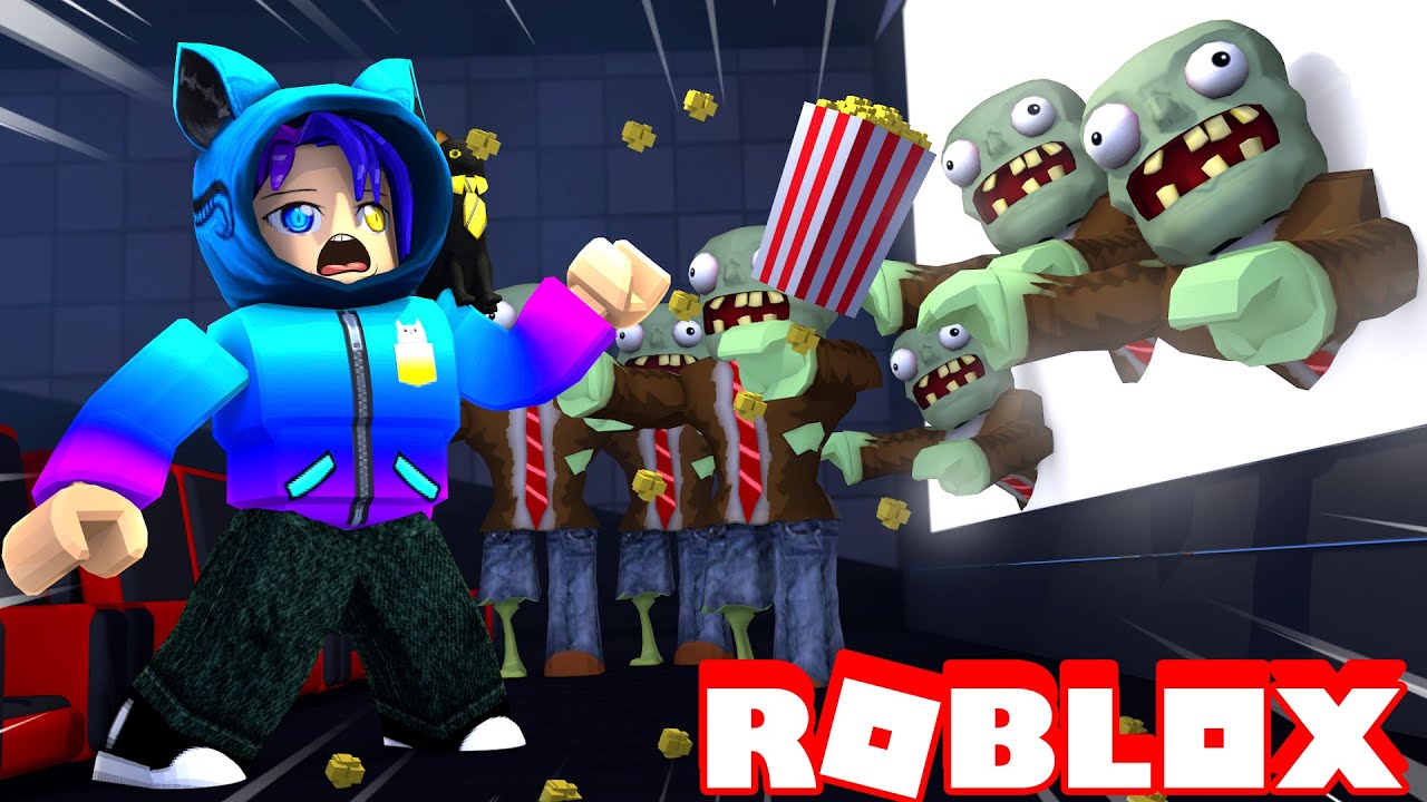 ESCAPE THE MOVIE THEATRE IN ROBLOX!!