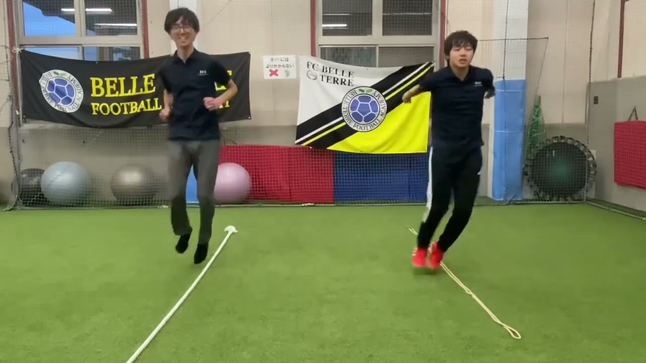 【感覚統合】「 ラインジャンプトレーニング　〜 その② 〜　」
