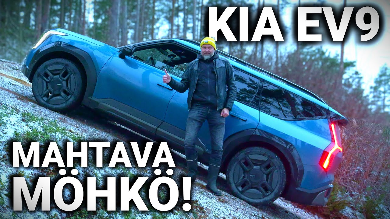 428. Kia EV9 on huippukyvykäs monitaituri metsässä, maantiellä, vetoautona ja kiihdytystestissä!