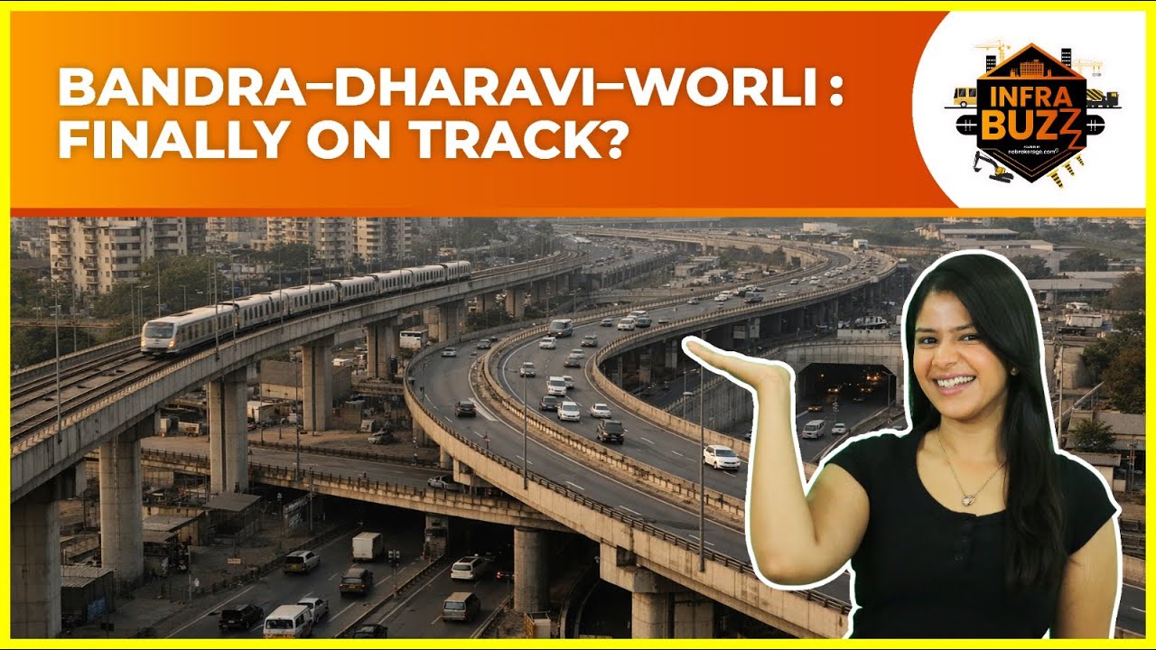 Mumbai Infra Boost 🚧 Bandra Skywalk, Dharavi Flyover & Worli Connector Update | InfraBuzz