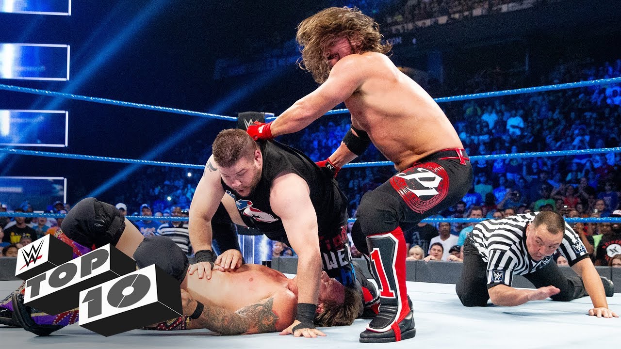 Украденные победы с помощью удержания: WWE Top 10, 30 апреля 2018 г.