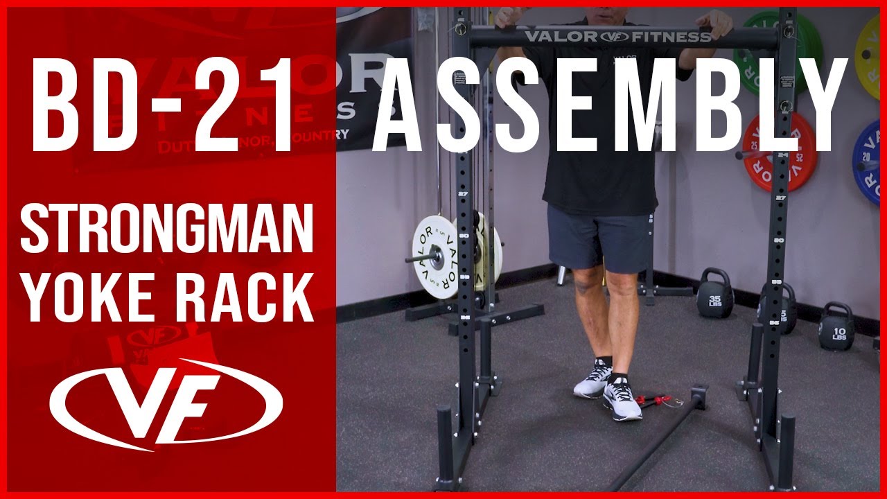 BD-21 Strongman Yoke Rack: Assembly | Valor Fitness