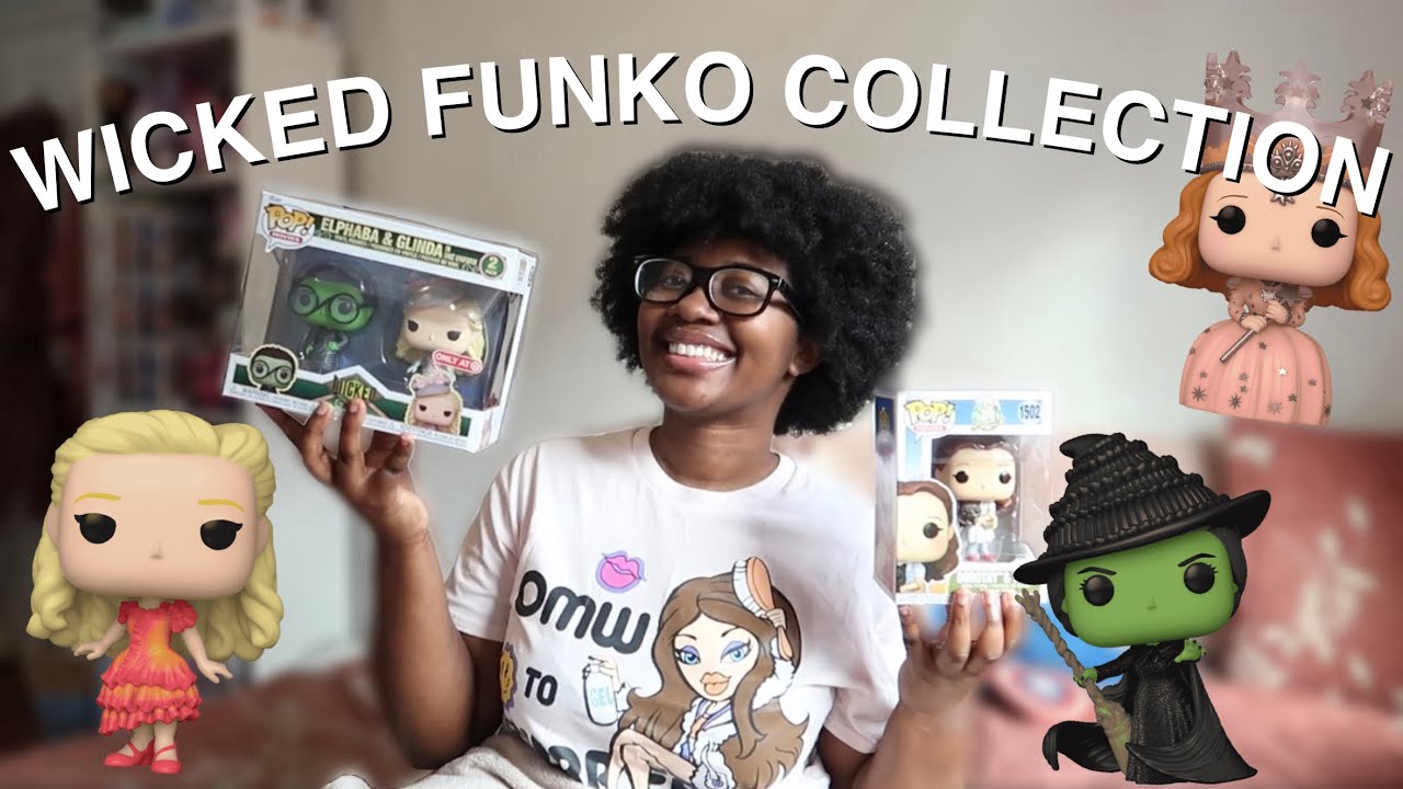 WICKED & WIZARD OF OZ FUNKO POP COLLECTION 🧹💚🫧🩷