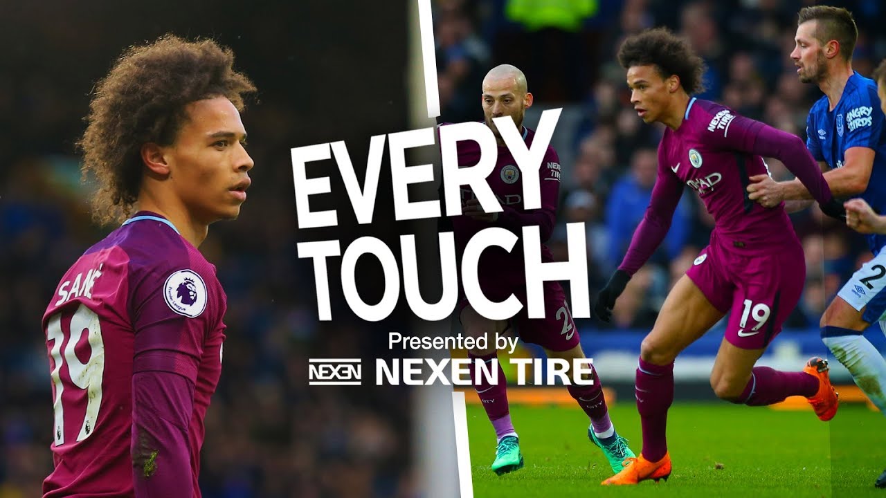 LIGHTNING LEROY | EVERY TOUCH | Everton 1-3 City