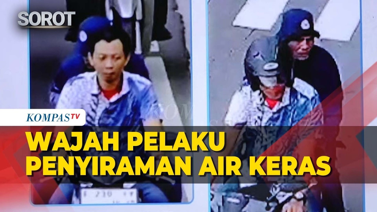 Wajah Eksekutor Penyiraman Air Keras Aktivis KontraS Terungkap dari CCTV