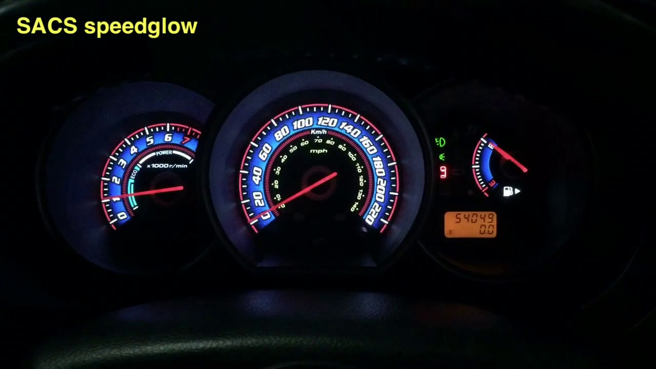 Speedometer Indiglow Nissan Livina