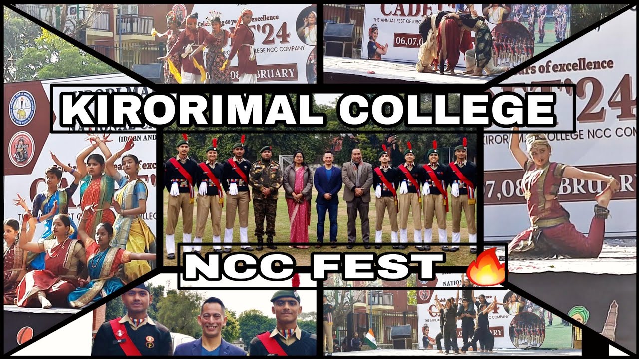 Kirorimal College NCC FEST 🔥 | College Fest | Delhi University Fest