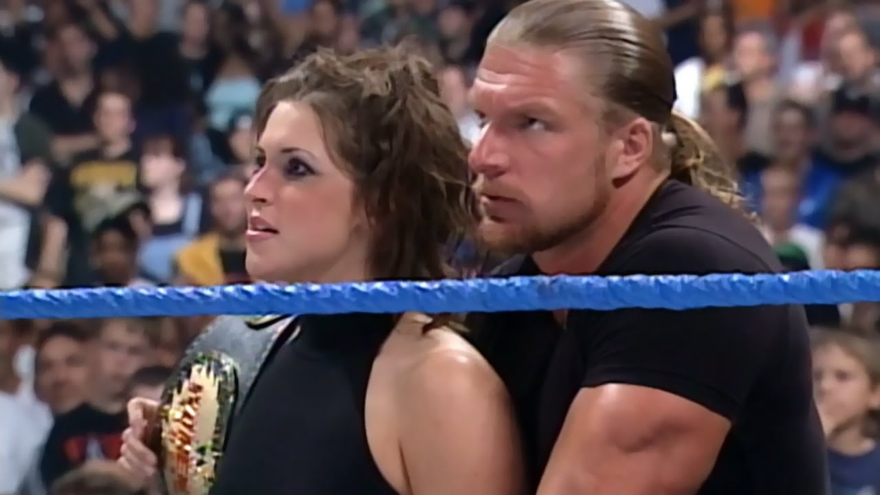 The Rock Vs McMahon-Helmsley Faction Mystery Opponent Part 2 - SMACKDOWN!