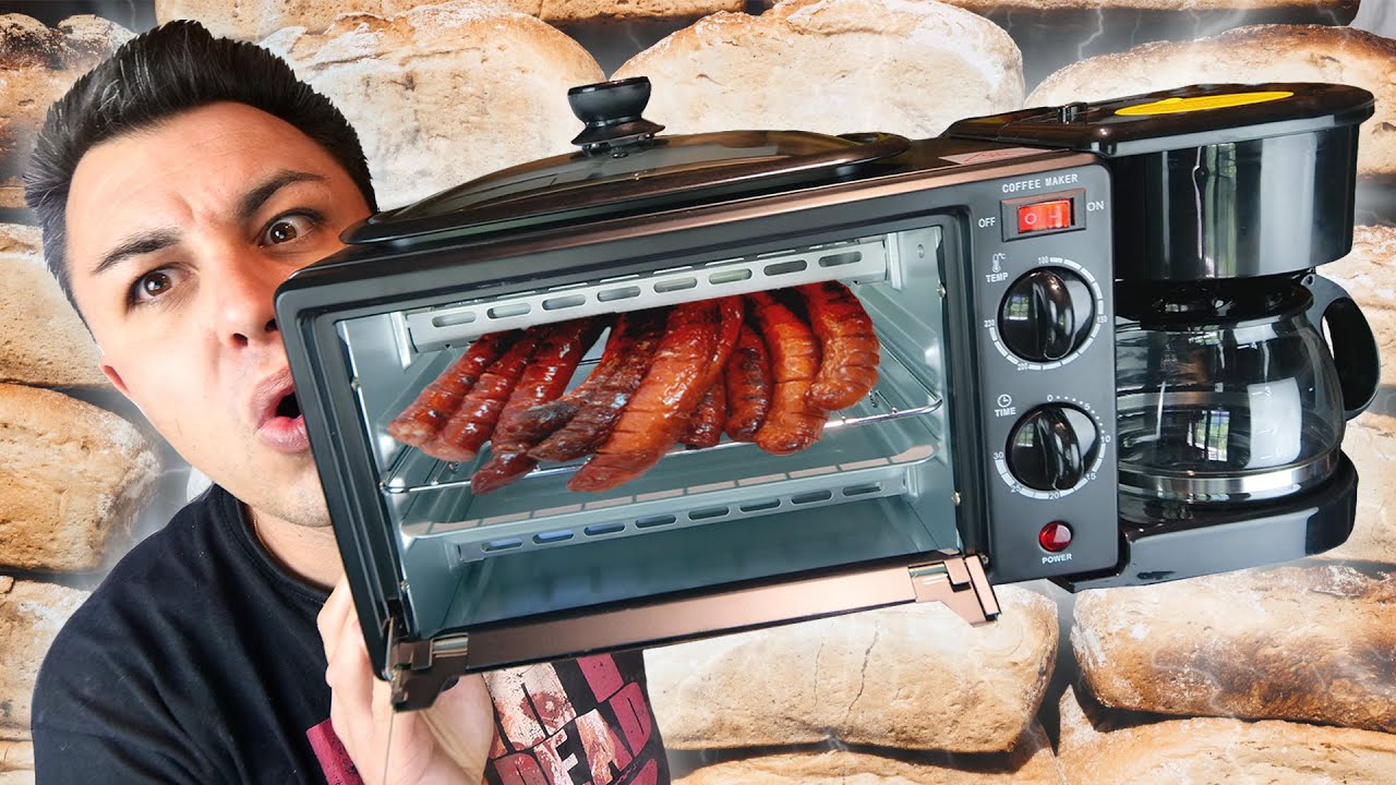 Je teste la MACHINE BARBECUE ULTIME à petit déjeuner !