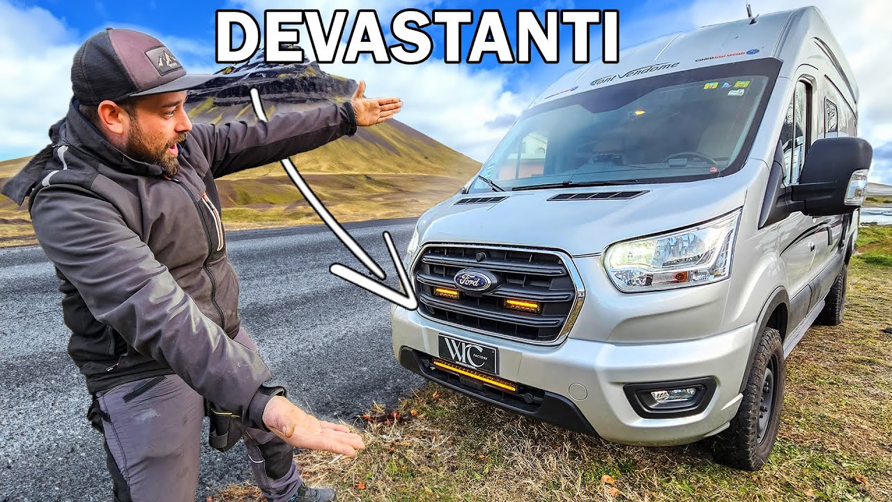 Barre a LED Su Ford Transit 4x4 - Le Luci PIU' POTENTI Del MONDO