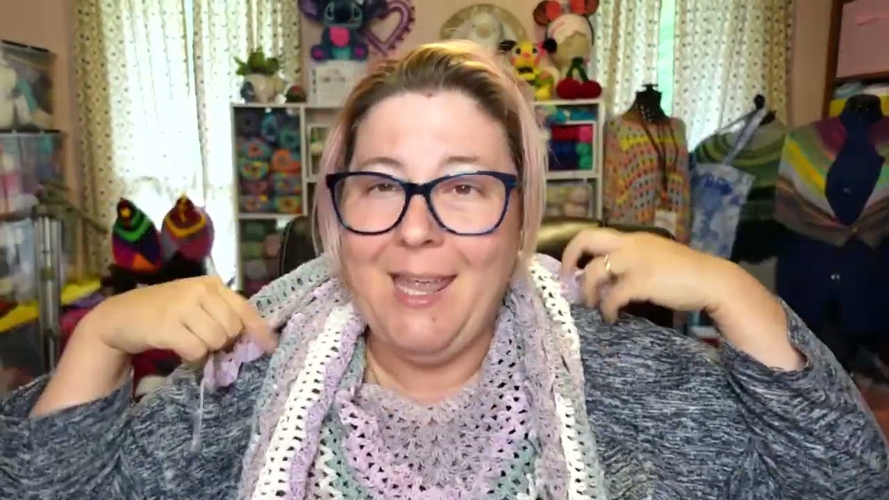 Finished my 3rd Miss Libby Shawl, and spun some yucky yarn