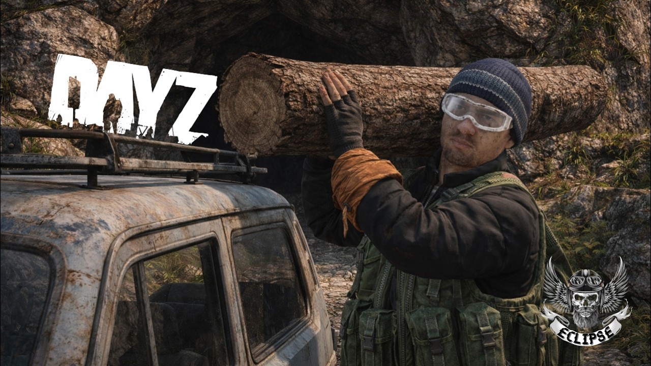 Construindo uma BASE em CAVERNA no DayZ ao vivo